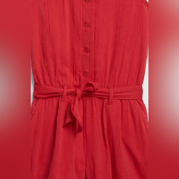 Gap Kids Gauze Tie Romper - Picture 7 of 13